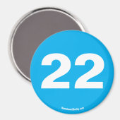 22 Magnet (Vorderseite/Rückseite)