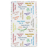 22. Mai Geschenktasche Kleine Geschenktüte (Rückseite)