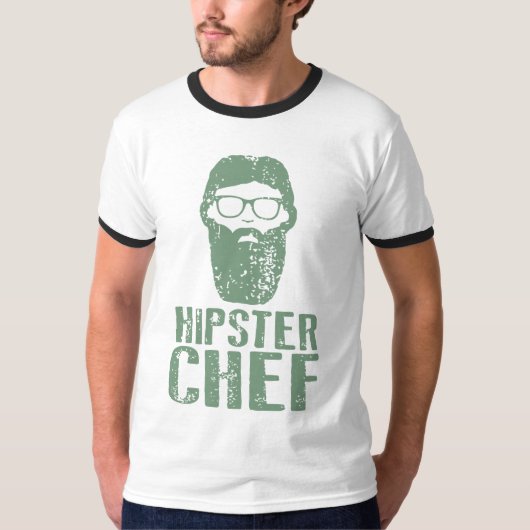 22 Minuten - Hipster Koch T-Shirt (Vorderseite)