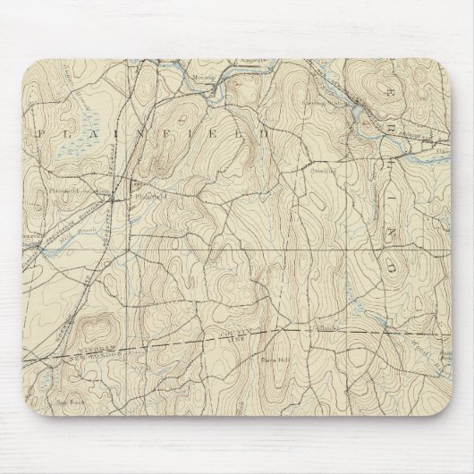 22 Moosup-Blatt Mousepad (Vorne)