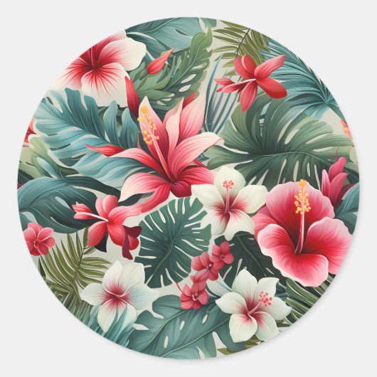 22 Muster Runder Aufkleber (Vorderseite)