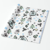 22 Nautical Haven Wrapping Paper "Big Size" Geschenkpapier (Ungerollt)