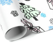 22 Nautical Haven Wrapping Paper "Big Size" Geschenkpapier (Rolleneckpunkt)