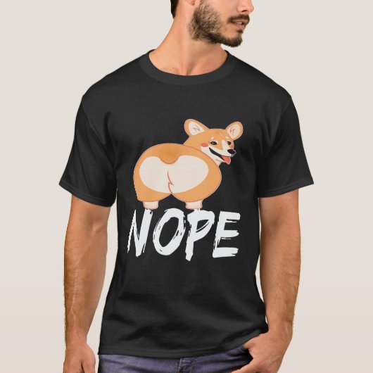 22 Nein - Corgi T-Shirt (Vorderseite)