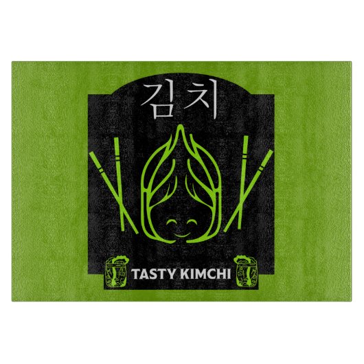 22. November - Internationaler Kimchi-Tag Schneidebrett (Vorderseite)