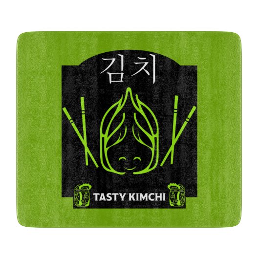 22. November - Internationaler Kimchi-Tag Schneidebrett (Vorderseite)