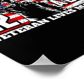 22 Per Day Veteran Lives Suicide Awareness Usa Fla Poster (Ecke)