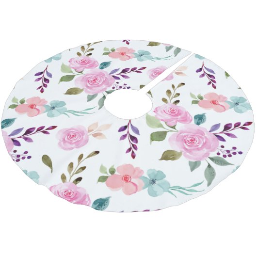 22 POLYESTER WEIHNACHTSBAUMDECKE (Schrägansicht)