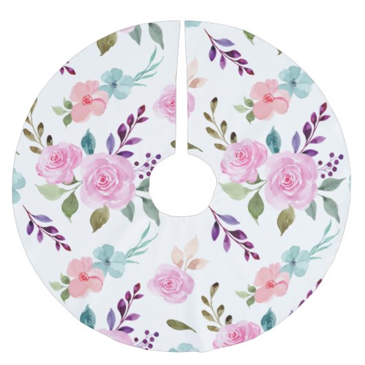 22 POLYESTER WEIHNACHTSBAUMDECKE (Vorderseite)