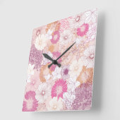 22 QUADRATISCHE WANDUHR (Winkel)