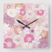 22 QUADRATISCHE WANDUHR (Vorderseite)