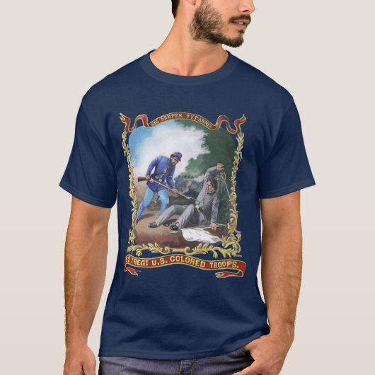 22. Regiment USCT T-Shirt (Vorderseite)