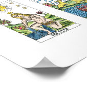 22 Tarot Cards Fortune Teller Poster (Ecke)