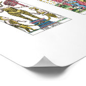 22 Tarot Cards Fortune Teller Poster (Ecke)