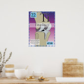 22. Titan (Ti) Periodische Tabelle der Elemente Poster (Küche)
