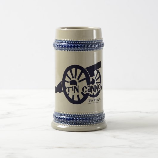 22 Unze-Zinn-Kanonen-Bier Stein Bierglas (Mittel)