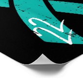 22 Veteran Suizidverhütung Ptsd Bewusstsein Patri Poster (Ecke)