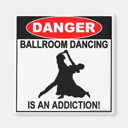 22a. Ballroom Addictions Magnet - Platz (Vorne)