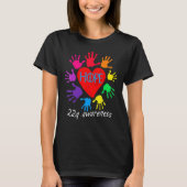 22q Duplikation All Hope For Children T-Shirt (Vorderseite)