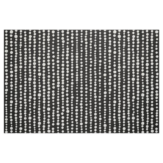 230216 - Weiß auf Schwarz Stoff (Fat Quarter (45,7 x 55,9 cm))