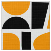 230616 - Gelb orange und schwarz. Stoff (Nahaufnahme)