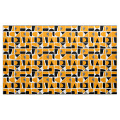 230616 - Gelb orange und schwarz. Stoff (Yard (91,4 cm))