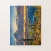 2309-2-Wüstensee mit Saguaro Puzzle (Vertikal)