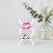232 Beauty Business Cards Lipno Visitenkarte (Stehend Vorderseite)