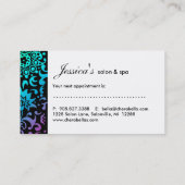 232 Salon-Verabredungs-Karten-Kronen-Tiara-Frau Terminkarte (Rückseite)