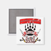 235. Sappers Magnet (Vorderseite/Rückseite)