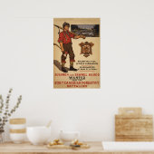 238. Kanadisches Forstbataillon 1915 Poster (Küche)