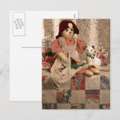 2390 Snowman Doll auf Weihnachten (Vorne/Hinten)