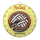 23.01. - Pie Day Dartscheibe (vorne)