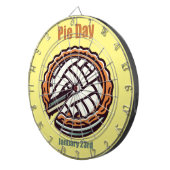 23.01. - Pie Day Dartscheibe (Vorderseite rechts)