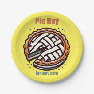 23.01. - Pie Day Pappteller