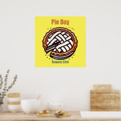 23.01. - Pie Day Poster (Küche)
