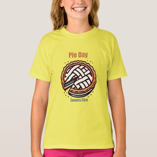23.01. - Pie Day T-Shirt (Vorderseite)