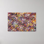 23_025, Spritzer Abstrakt Leinwanddruck (Vorderseite)