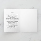 23 23. dreiundzwanzigste Psalm-Schafe Karte (Innenseite)
