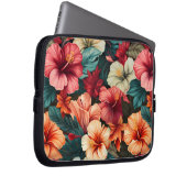 23 Blumenmuster Laptopschutzhülle (Vorne Rechts)