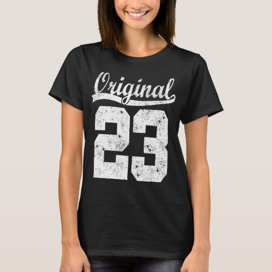 23 born gift T-Shirt (Vorderseite)