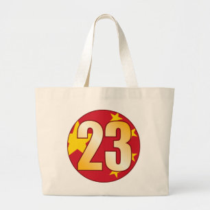 23 CHINA Gold Jumbo Stoffbeutel