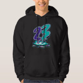 23 Drip Black Grape 1s Matching Hoodie (Vorderseite)