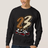 23 Drip Desert Elephant 3s Matching Sweatshirt (Vorderseite)