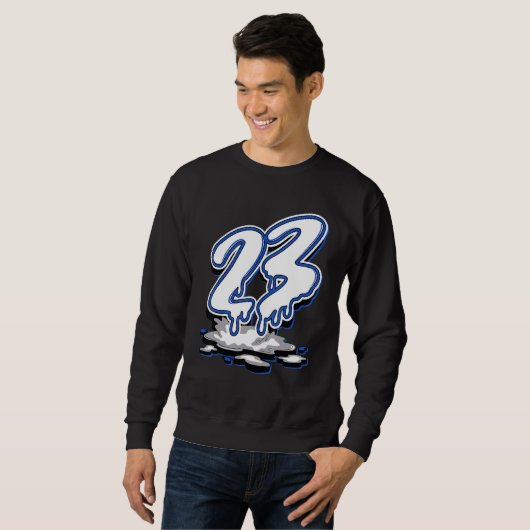 23 Drip Retro Stealth 5s Matching Sweatshirt (Vorne ganz)