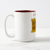 23. ENGINEER BATTALION ZWEIFARBIGE TASSE (Links)