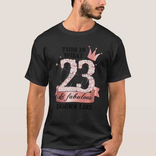23 & Fabulous I Rose And White Party Group Candid T-Shirt (Vorderseite)