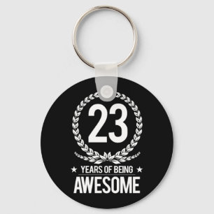 23. Geburtstag (23 Jahre des Seins fantastisch) Schlüsselanhänger