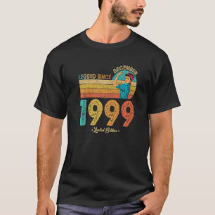 23. Geburtstag Dezember 1999 Legend Seit 1999 23 Y T-Shirt