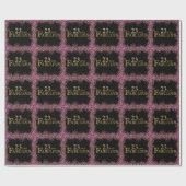 23. Geburtstag Geschenkpapier (Flach)